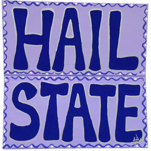 Bed skirts for air beds to make them look more like a regular bedPair of Paintings - 20" x 10" - Hail State