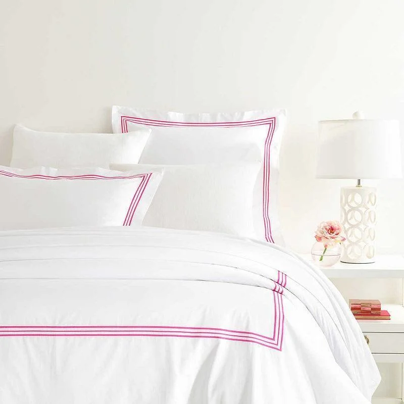 Duvet covers to match a specific bedroom color schemePine Cone Hill Trio Fuchsia Duvet Cover