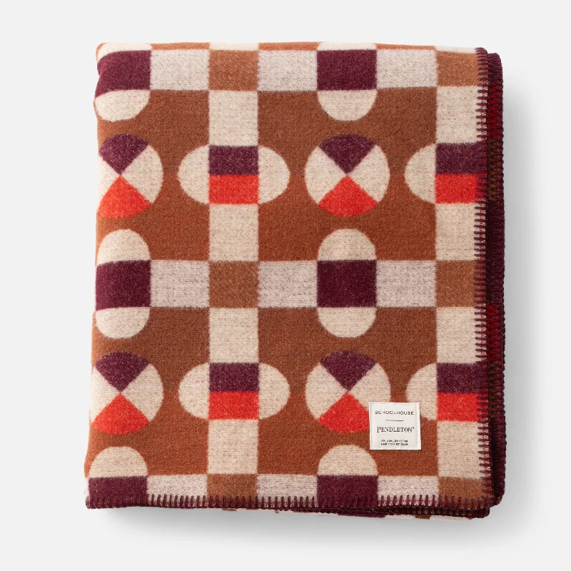 Acrylic blankets for a soft and affordable alternativeSchoolhouse x Pendleton® Hopscotch Wool Blanket