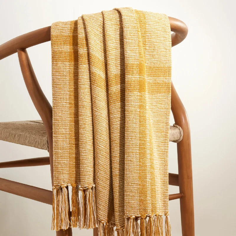 Acrylic blankets for a soft and affordable alternativeStevie Ochre Throw