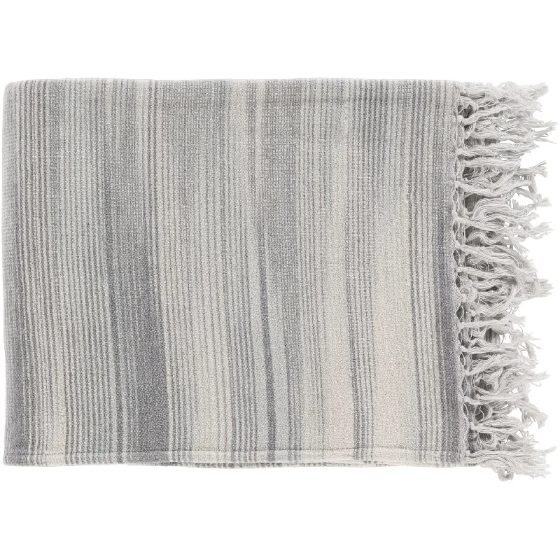 Fleece blankets for a cozy and plush textureTanga Throw Blankets in Medium Gray Color