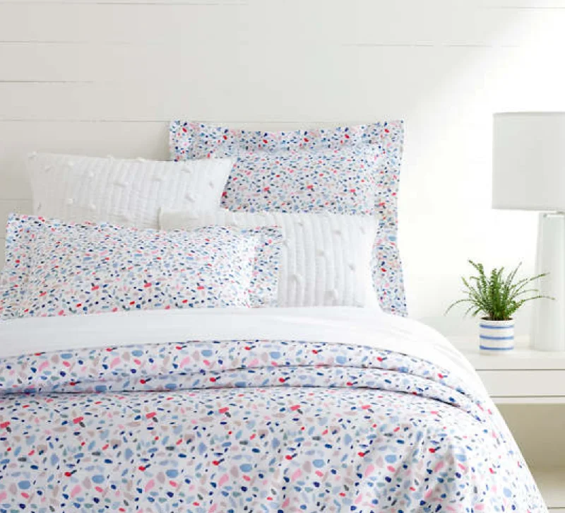 Floral - printed duvet covers for a romantic and feminine touchTerrazzo Duvet