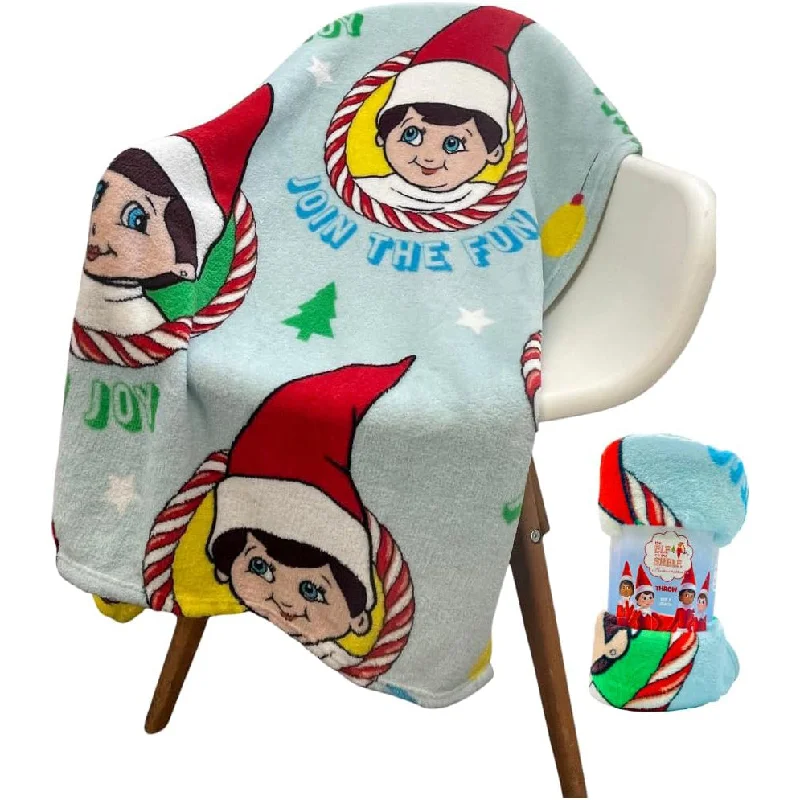 Fleece blankets for a cozy and plush textureThe Elf on the Shelf Team Joy Blanket 150x100cm