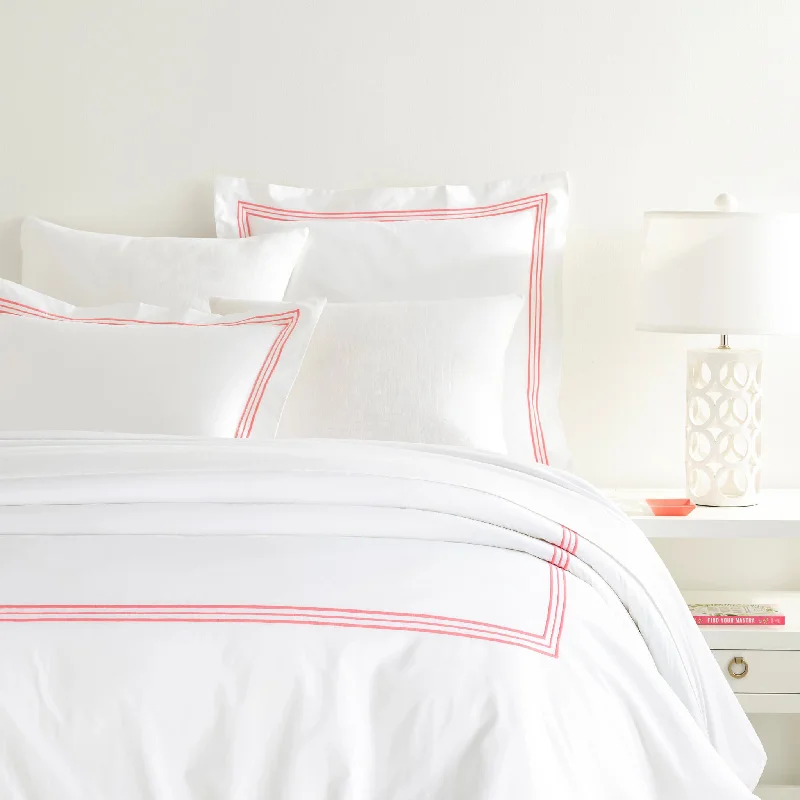 Affordable duvet covers for those on a tight budgetTrio Coral Duvet Cover