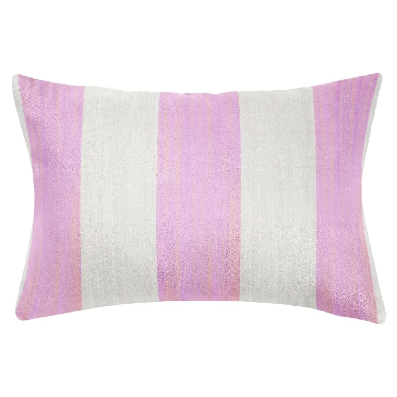 Teen - room duvet covers with trendy and age - appropriate patternsVersailles Stripe Pink 14x20 Pillow