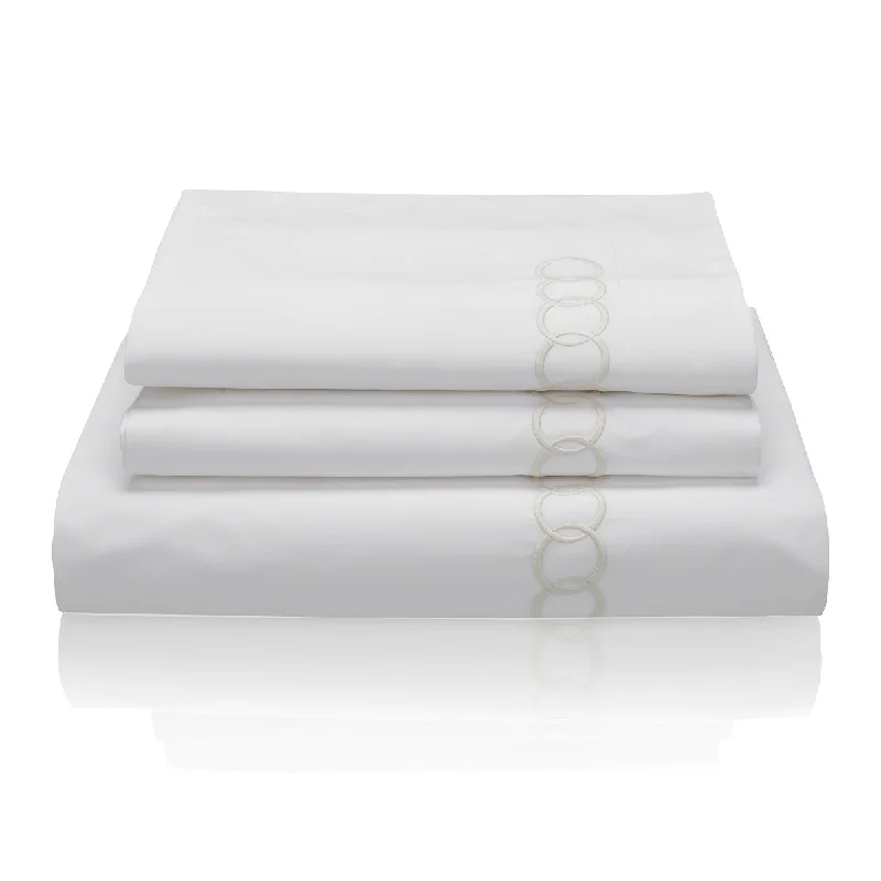 Button - closure duvet covers for a classic and secure fasteningWoods Pila Superfine Egyptian Cotton Bed Linens