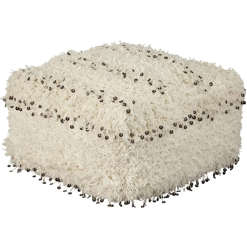 Innerspring mattresses with coil counts for supportCeleste Pouf - Oatmeal